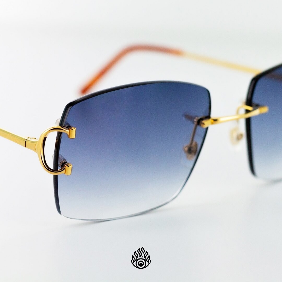 Cartier Gold Big C Glasses