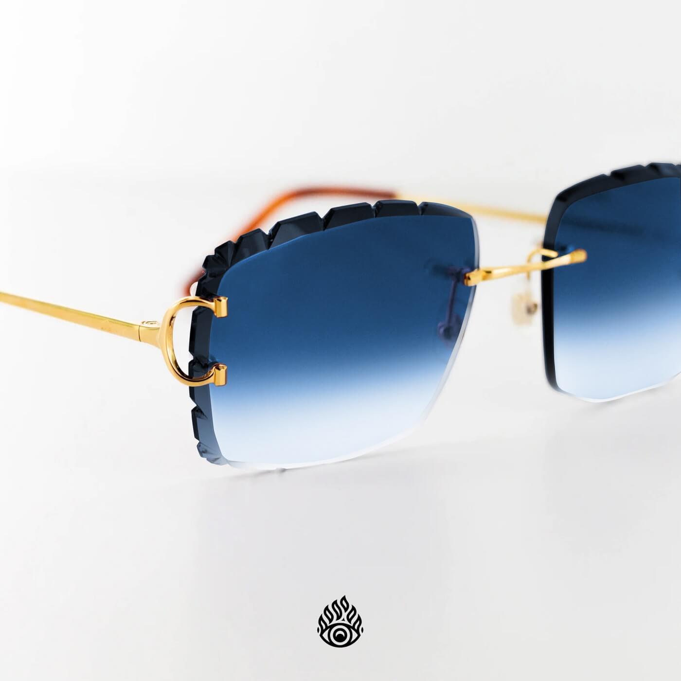 Cartier Gold Big C Glasses