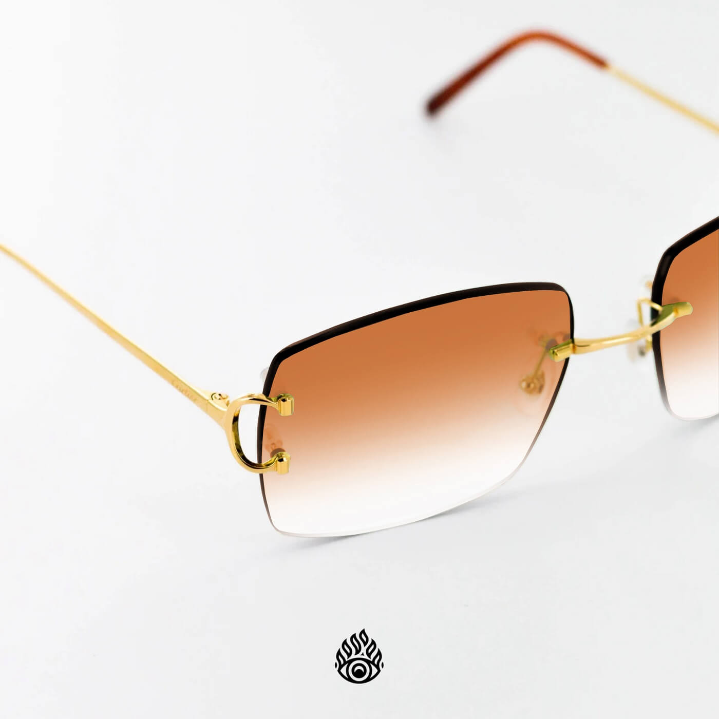 Cartier Gold Big C Glasses