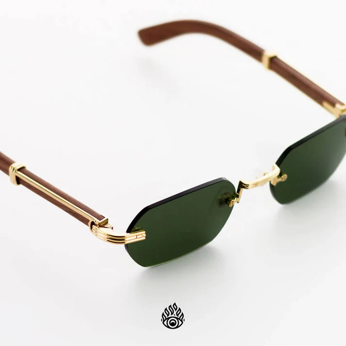 Cartier Bagatelle Wood Glasses