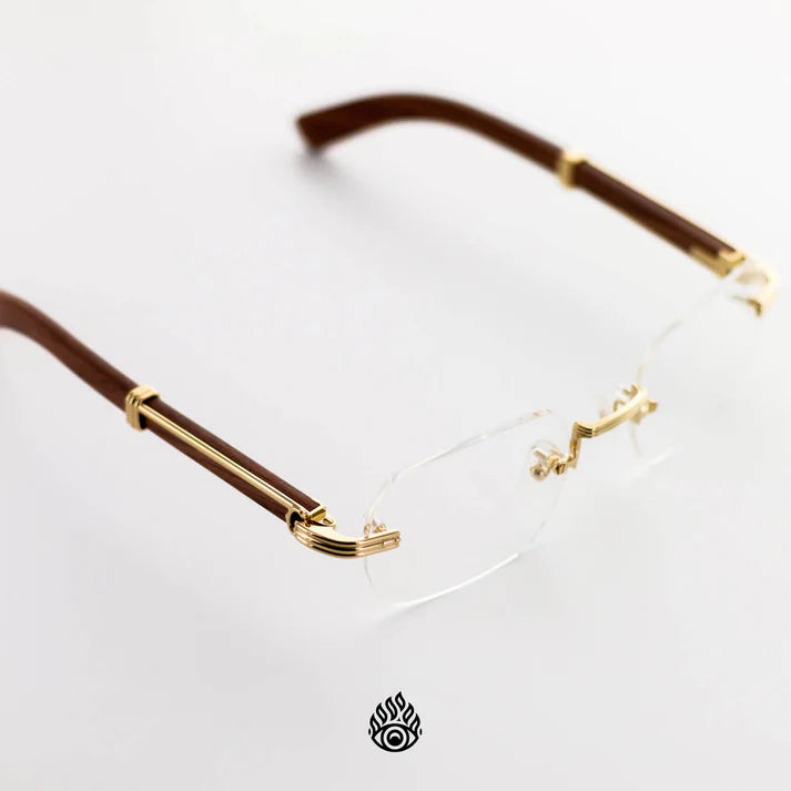 Cartier Bagatelle Wood Glasses